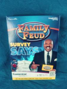 lot 122 image: New Imagination Gaming, Inc. Family Feud Survey Says Gamestar Bonus Board Game