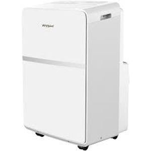 lot 81 image: New Whirlpool 6,500 BTU Portable Air Conditioner Cools 275 Sq. Ft. with Dehumidifier, Auto Restart and Remote in White