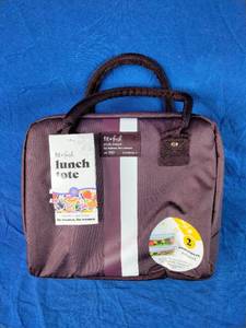 lot 168 image: Brand New Fit & Fresh Bloomington Lunch Bag - Plum