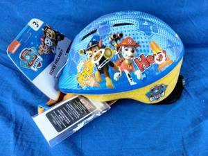 lot 170 image: Brand New Nickelodeon Kids Paw Patrol and Blues Clues & You Bike Toddler Helmet, Girls and Boys, Easy Adjust Dial Fit, Multi-Sport Helmet