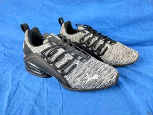 lot 179 image: New PUMA Mens Axelion Size 7.5 Grey $74 Retail