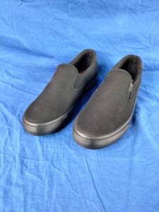 lot 183 image: Brand New Lugz Mens Clipper Slip-On Shoe - Wide Size 10.5 Black