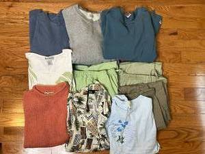 lot 119 image: Lot of Womans Sweaters, Shirts and Pants