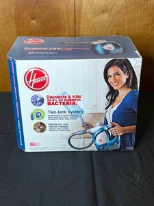 lot 152 image: Hoover Enhanced Cleaning Disinfecting Handheld Steam Cleaner In Original Box
