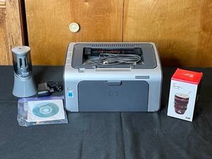 lot 159 image: HP Printer (untested) & Electric Pencil Sharpener, ETC