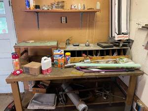 lot 46 image: Lot Including a Humming Bird Feeder, ant baits, hand tools and much more
