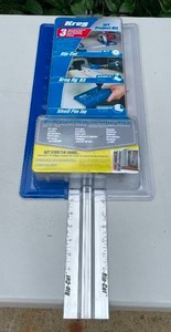 lot 49 image: Kreg DIY Project Kit Rip-Cut, Kreg Jig R3, and Shelf Pin Jig