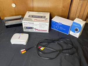 lot 181 image: Pioneer DEH-P2600 Car Radio, Car Radio Bracket, Audio Cords, SmartCam Apollo II Camera, C31E MegaPixel Camera