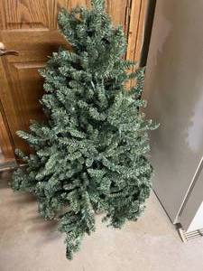 lot 176 image: Medium Sized Artificial Christmas Tree
