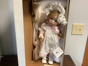 lot 37 image: Porcelain Doll