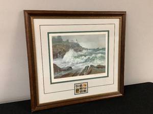 lot 52 image: 1990 National Park Stamp Print