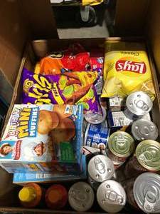 ASSORTED EXPIRED FOOD