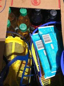 ASSORTED EXPIRED FOOD