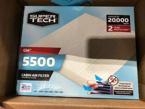 SUPER TECH CABIN AIRFILTER