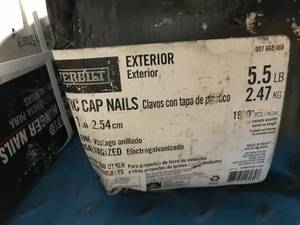 EVERBILT PLASTIC CAP NAILS