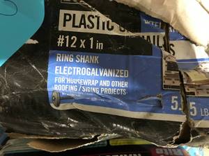 EVERBILT PLASTIC CAP NAILS