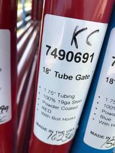 18FT GATE RED