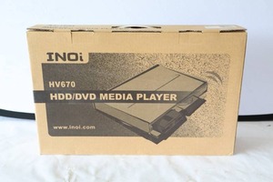 lot 471 image: INOi HV670 Hard Drive DVD DIVX Media Player With Removable HDD Tray