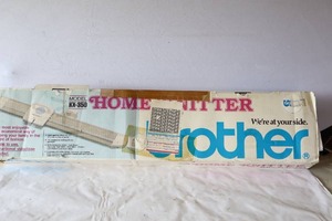 lot 451 image: Vintage Brother KX-350 Knitting Machine Home KNITTER