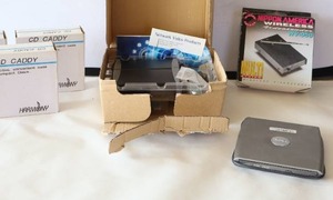 lot 482 image: Nippon America Wireless Video Sender, Axis 241s Video Server, Harmony CD Caddy NIB...