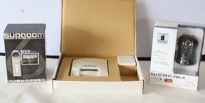 lot 498 image: WebCam SupaCam, Globanix PrivacyCall Monitor Etc