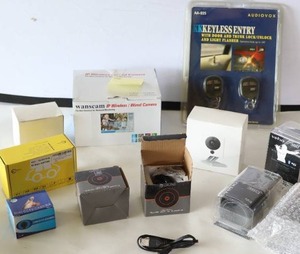 lot 508 image: Keyless Entry NIB, Wanscan, Mini IP Cameras Etc
