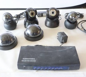 lot 525 image: AudioVideo Select Switch, Motion Cameras Etc