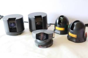 lot 530 image: WallCeiling Mount Cameras PictureTel Corp PTZ-2N, Pelco DDCBW Etc.