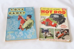lot 565 image: 1958 Hot Rod Annual Magazine ResultsNational Drag Champs and Bonneville Speed Trials, Toys and Games You Can Make, Vol. 2 (Annual No. 6-No 556) Paperback  January 1, 1958