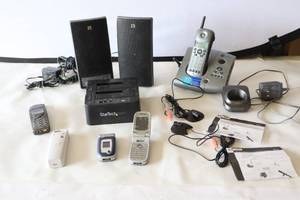 lot 580 image: Cordless Phone Systems, StarTech Etc