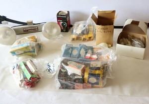 lot 595 image: Vintage Light Bulbs Etc
