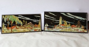 lot 644 image: Asian Art Wall Hangings