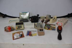 lot 669 image: Vintage Desktop Electronic Components Accessories Etc
