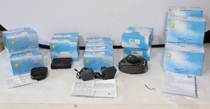 lot 687 image: X-10 Ninja Pan N Tilt Kit, BW X-Cam with 60ft Cord, Whole House VCR Controller, Video Receiver wNo Audio Etc
