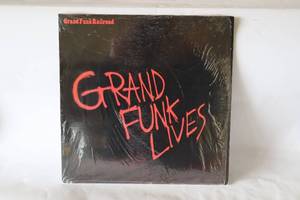 lot 373 image: Grand Funk Railroad Grand Funk Lives Rare Quality Vintage Vinyl Record Album