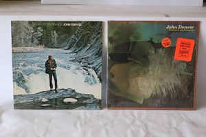 lot 383 image: (2) John Denver Rocky Mountain High & Farewell AndromedaRare Quality Vintage Vinyl Record Album