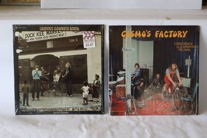 lot 387 image: (2) Creedence Clearwater Revival Willy and the Poor Boys & Cosmos FactoryRare Quality Vintage Vinyl Record Album