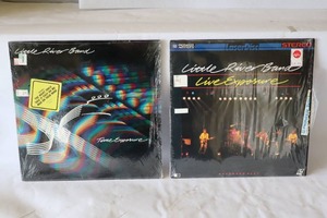 lot 388 image: (2) The Little River Band Live Exposure LASERDISC & Time Exposure Vinyl Album