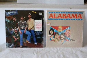 lot 390 image: (2) Alabama Pride of Dixie & Forty Hour Week Rare Quality Vintage Vinyl Record Album