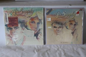 lot 393 image: (2) Air Supply In Hawaii LASERDISC & Greatest Hits Vinyl Album
