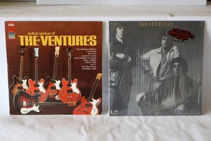 lot 394 image: (2) The Ventures Guitar Genius & Hits on Two Albums Rare Quality Vintage Vinyl Record Album