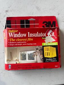 Window insulation kits