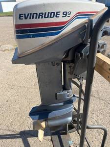1977 Evinrude 9.9hp engine