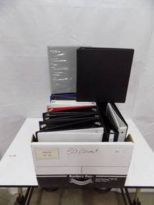 lot 20 image: 30 - Mixed Lot of 3 Ring Binders