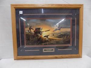 lot 47 image: Framed Print (Evening Surprise) By Terry Redlin 21 x 27