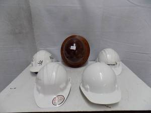 lot 56 image: 5 - Hard Hats  Safety