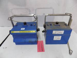 lot 78 image: 2 - ISCP 2150 Area Velocity Flow Modules with 6 Pipe Fittings