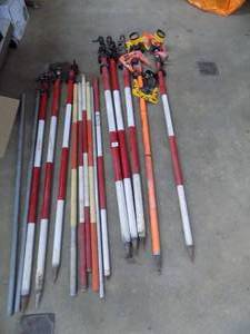 lot 82 image: Lot of Survey Poles
