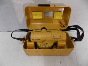 lot 66 image: Ton con At-G7 Auto Level Model transit Surveyors Tool WCase