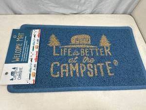 New Camping Themed Welcome Mat
